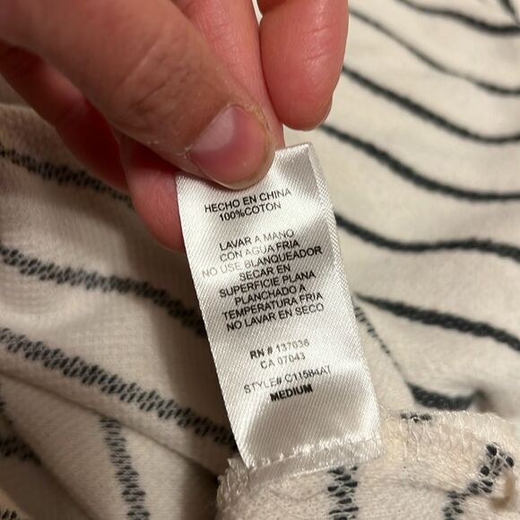 Striped Cotton Sweatshirt - Picture 8 of 8